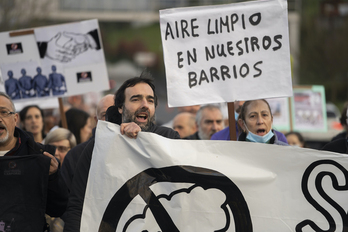 Movilización vecinal para denunciar las afecciones de la actividad de Sader-Profersa.
