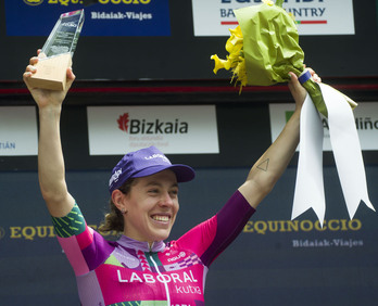 Usoa Ostolaza competirá durante las tres próximas campañas con una escuadra World Tour como Uno-X.