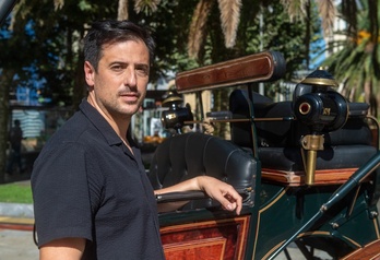David Pérez Sañudo, director de ‘Sacamantecas’, en Donostia.