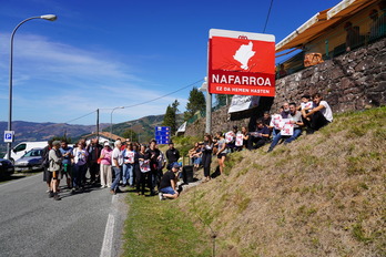 Larunbatean Izpegin egindako mobilizazioa. 