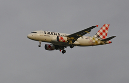Volotea konpainiako abioi bat.