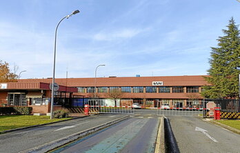 Imagen de la planta de Ezkirotz cuando todavía se desarrollaba la actividad de BSH.