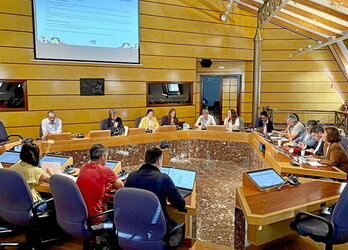 La diputada vizcaina de Hacienda y Finanzas presentó el proyecto de norma foral.