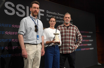 Entrega del Premio Lurra. 
