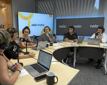 Presentación de la nueva temporada de NAIZ Irratia.