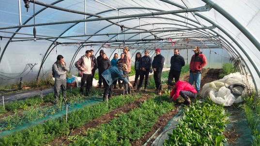 Formación agrícola dentro del proyecto Aleko.