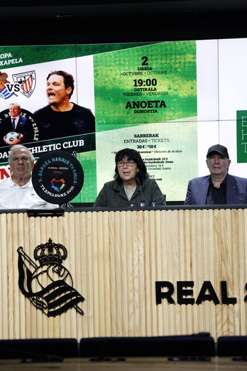 Euskal Herria Txapela finaleko aurkezpena.