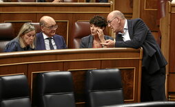 Diputados del PNV, en el Congreso español.