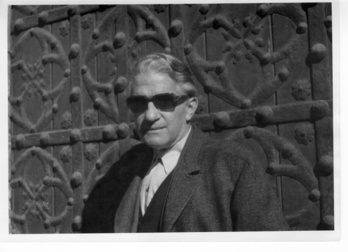 El escritor y poeta bilbaino Blas de Otero.
