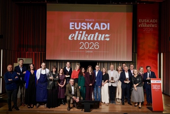 Euskadi Elikatuz Sarien banaketa ekitaldia, ostegun honetan Basque Culinary Center-en.