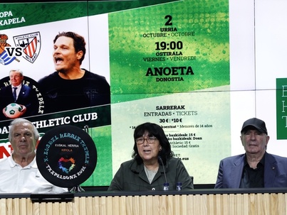 Euskal Herria Txapela finaleko aurkezpena.