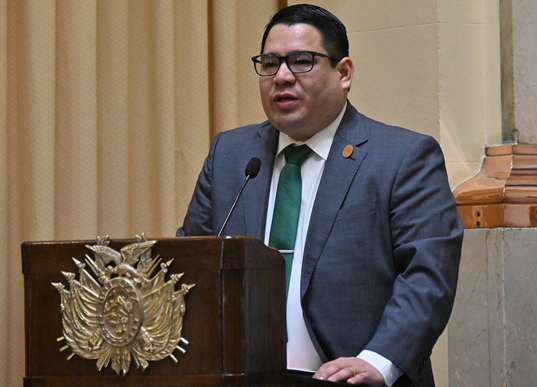 El ya exfiscal general de Bolivia, Roger Mariaca.