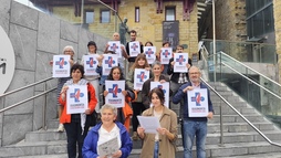 Donostian asteazken goizean egindako prentsaurrekoa.