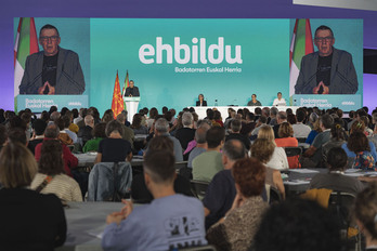 Conferencia Política de EH Bildu, el pasado 19 de septiembre en Gasteiz.