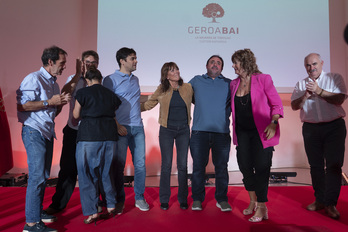 Acto organizado por Geroa Bai con motivo del inicio del curso político.