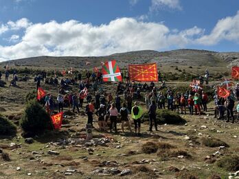 Euskal Herriko Erdigunera mendi ibilaldiak heldu den igandean du hitzordua.
