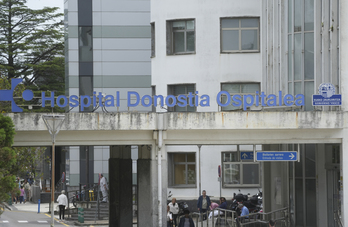 El fallecido estaba ingresado en el Hospital Donostia.