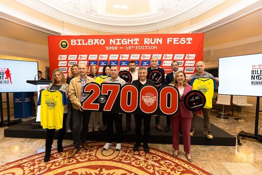 La 'Bilbao Night Run Fest' se ha presentado este jueves.