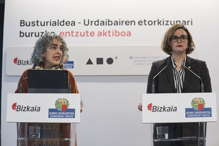 Bengoetxea y Etxanobe, en un acto en enero.