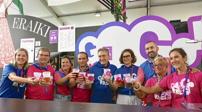 La imagen de unidad y concordia mostrada en Aste Nagusia de Bilbo será difícil de mantener estas semanas.
