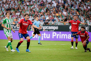 Budimir sigue a lo suyo; el sexto gol en ocho jornadas.