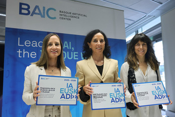 El Gobierno de Lakua y BAIC han presentado el tercer Diagnóstico de Inteligencia Artificial.