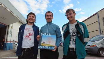'Kordoba bidea' diskoko kantuak joko ditu Borla taldeak zuzenekoetan..
