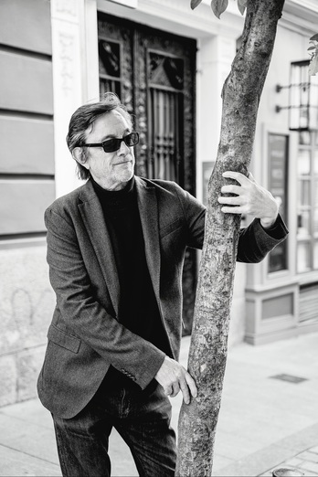 Javier Colina, un veterano con humor.
