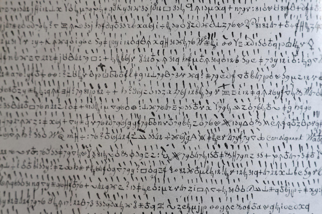 El texto que permaneció durante 200 años sin poder ser leído.