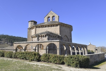 La iglesia de Santa María de Eunate es uno de los bienes inmatriculados por la Iglesia.