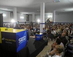 El programa “Hoy por Hoy” de la Ser se emitió desde el comedor de la antigua cárcel.