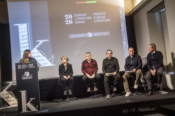 Euskadi Literatura Sarien iragarpena, Gasteizko Montehermoson.