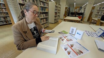 Nerea Cantero zinegotzia, luparekin.