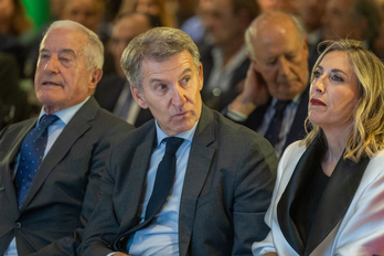 Feijóo, en un acto del diario digital Vozpópuli este jueves.