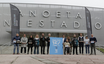 Presentación de la Salto 15K de Donostia.