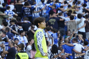 Matarazzo ha elogiado la aportación de Kubo a la mejoría del equipo en estos últimos partidos.