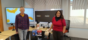 Xabier Jorrin eta Nerea Etxaniz