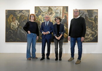 El «Tríptico de la Guerra» ha regresado a Artium.