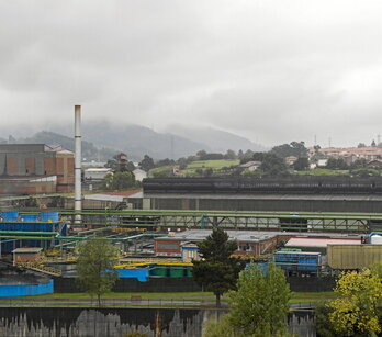 Imagen de archivo de instalaciones de Sidenor en Basauri.