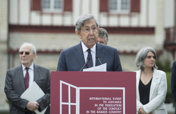 Cuauhtémoc Cárdenas en Kanbo, en 2018.