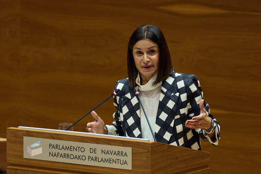 Raquel Garbayo defendió la propuesta de UPN para modificar la Renta Garantizada.