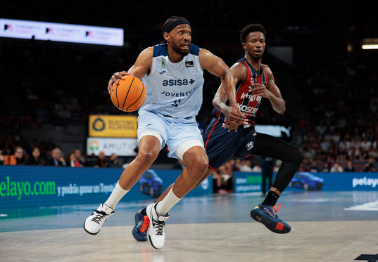 Jabari Parker, en los play-offs de la Liga ACB del curso pasado, ante Saski Baskonia.