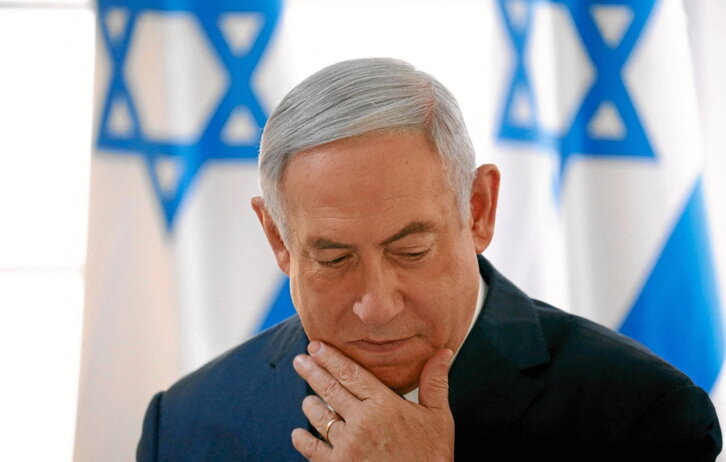 El primer ministro de Israel, Benjamin Netanyahu, para quien el fiscal jefe del TPI ha solicitado una orden de arresto.